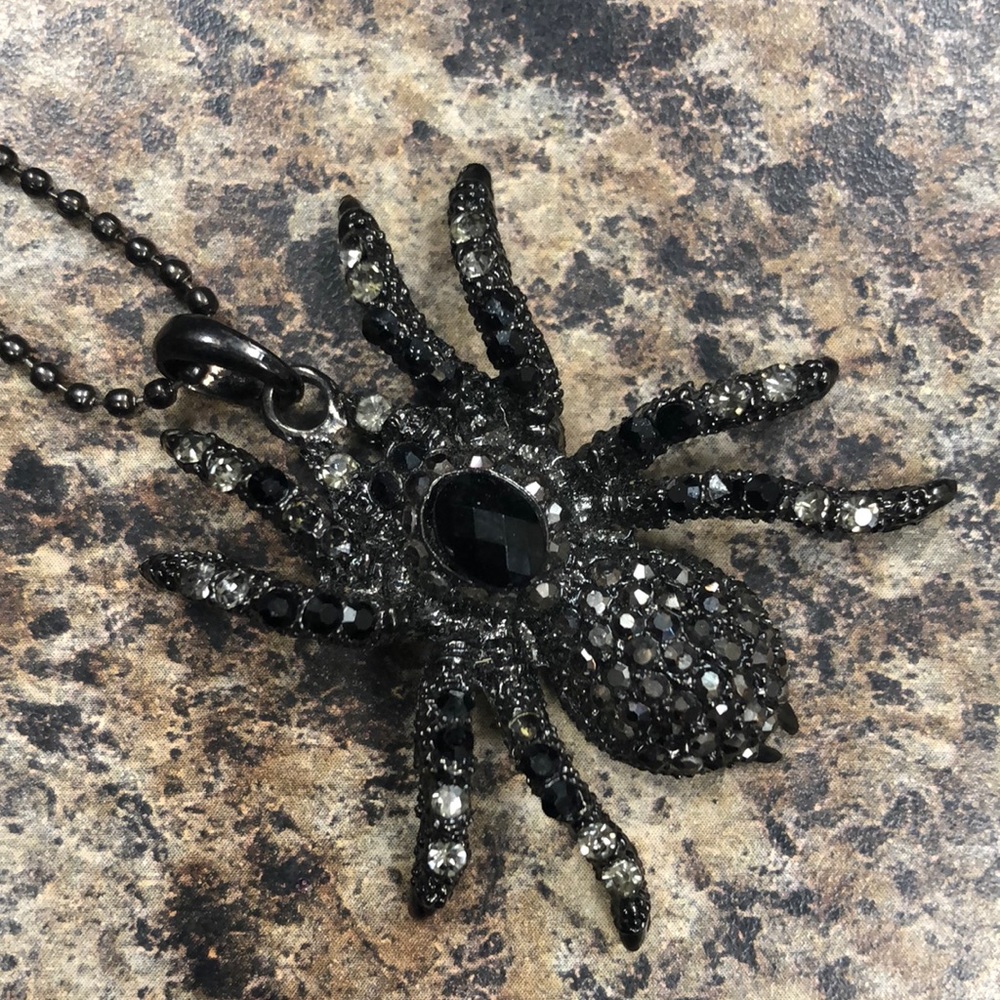 Tarantula Swarovski Necklace